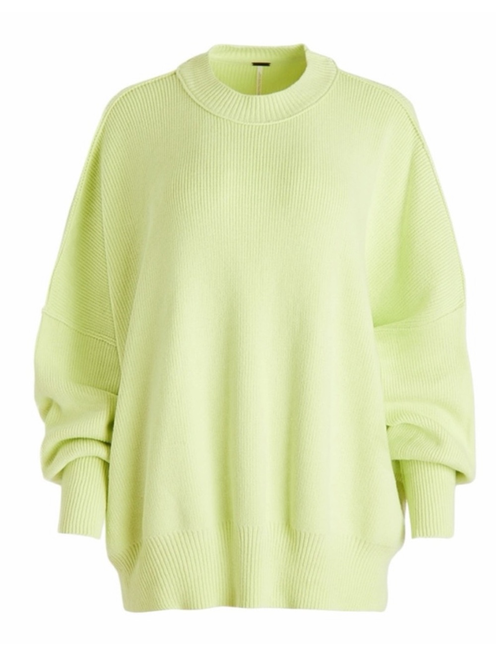 Free People Easy Street Sweater in lime